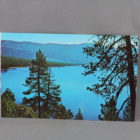 Vintage Postcard - View of Crystal Bay from Incline Village - Dexter Press - Picture 1 of 3